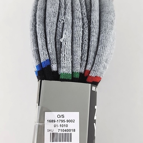 Zoo York Men's Ankle Socks 5 Pairs Multi Coloured Shoe size 6-12 - Picture 7 of 8